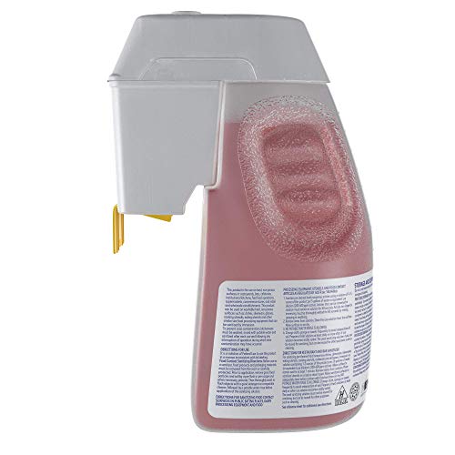 Diversey 101105267 Final Step Sanitizer, No Rinse Food Contact Sanitizer for Dishes, Utensils & Equipment, For Home & Commercial Use, Unscented, Concentrate Optifill, 2.5-Liters