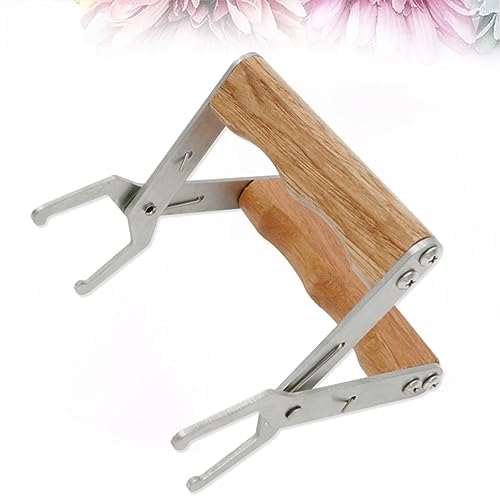 Stainless Steel Beekeeping Frame Grip Holder Tool Durable Beekeeper Equipment for Lifting Design for Easy Hive Management