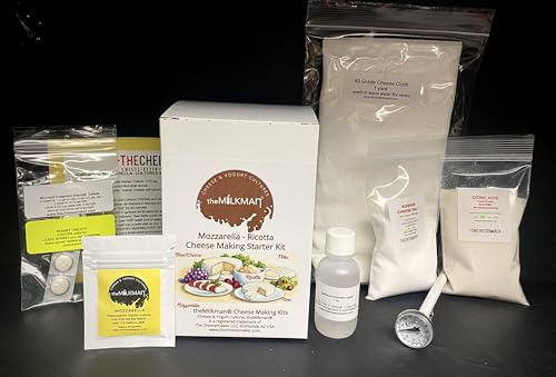 theMilkman® Mozzarella - Ricotta Cheese Making Starter Kit