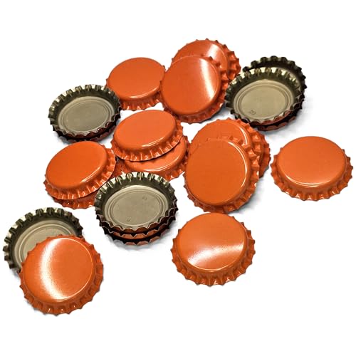 Crown Caps With Oxy-Liner-576 Caps (Orange) - color: Orange