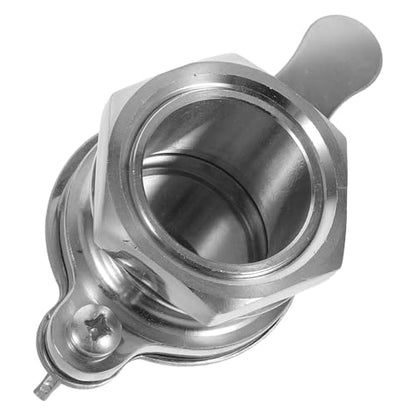 BESTonZON Stainless Steel Honey Gate Valve Honey Extractor Tap Beekeeping Tool Exit Valve for Bucket Extractor Equipment