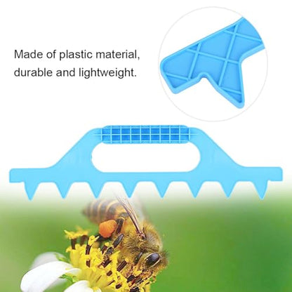 GLOGLOW Bee Hive Frame Spacer 7/8/9 Frame Spacing Tool for Proper 8 Frames in 10 Frame Box Beekeeping Equipment Blue 7 Frame Spacer