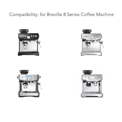Kadimendium Silicone Bellow Coffee Grinder Accessories Dual Purpose Design for 8 Series Food Grade Material 1 X Bean Bellow