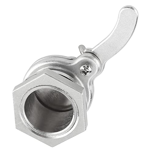 Generic Stainless Steel Honey Gate Valve, Rust Proof Beekeeping Tool with, for Extractor Honey or Bottling Pail