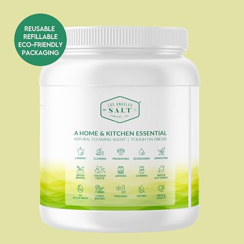 LA SALT CO Citric Acid 5 Pound Jar, 100% Pure Food Grade, USP, Kosher, Non-GMO, Fragrance Free Fragrance Free - size: 80 Ounce (Pack of 1)
