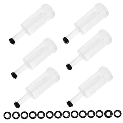 Garneck 1set Craft Beer Brewing Accessory Stopper Silicone Plugs Home Brew Supplies Brew One-way Valve Wine Stopper for Bottles
