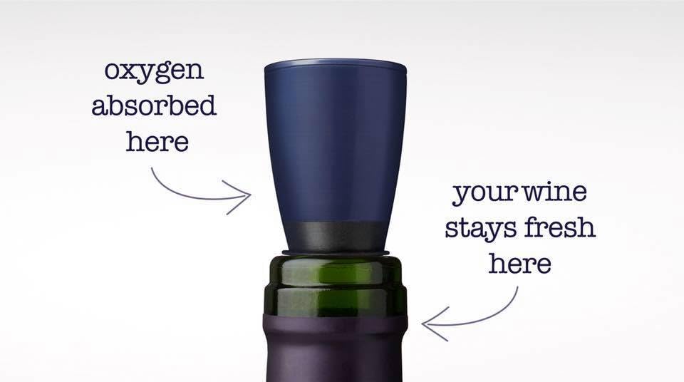Repour Wine Saver and Stopper - Removes Oxygen, Preserving and Keeping Wine As Fresh As The Day The Bottle Was Opened - 24-Pack Blue - color: Blue, size: 24-Pack