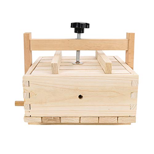 Tofu Mold Maker Press Making Cheese Kit Wooden Box Tool Pressing Presser Home Homemade Curd Stamper Soybean Multifunction Cheese Press, `x-large - size: `x-large