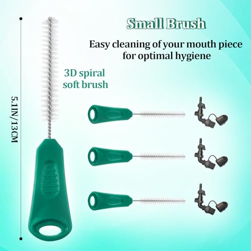 Patelai 8 in 1 Hydration Bladder Cleaning Kit Includes 3 Different Brushes and Drying Collapsible Bladder Frame, Water Reservoir Backpack Cleaning Kit - color: Green