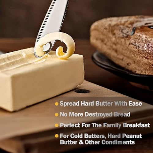 Stainless Steel Butter Knife - A High-Quality Butter Spreader & Kitchen Gadget