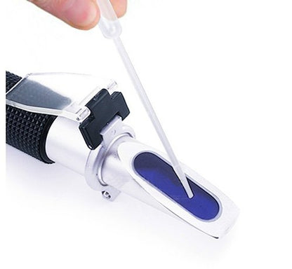 Hand Held Alcohol Refractometer Wine Oe Beer Brewing Refractometer Rhw-25baume ATC
