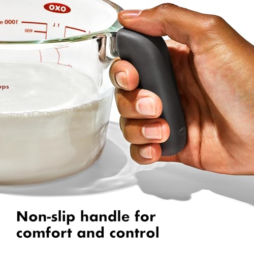 OXO Good Grips 2 Cup Glass Measuring Cup with Lid