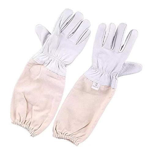 Professional Beekeeper Suit Outfit Include Protective Jacket Pants Gloves Scraper, Beekeeping Suit Protective with Veil Hood for Bee Keepers - color: Package A