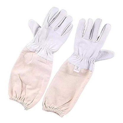 Professional Beekeeper Suit Outfit Include Protective Jacket Pants Gloves Scraper, Beekeeping Suit Protective with Veil Hood for Bee Keepers - color: Package A