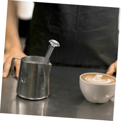 PRETYZOOM Food Thermometer Read Thermometer Stainless Steel Probe for Milk Coffee BBQ and Cooking