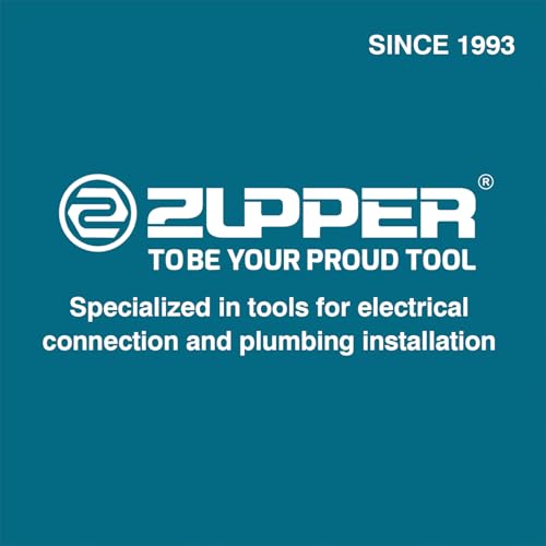 ZUPPER Press Rings Kit for 1/2" to 1-1/4" Copper Pipes ProPress fittings | 4PCS Rings, 2PCS Actuators 24R8 and 3240-R8 Suit Narrow or Angled Installation Area, fit Compact and Standard Press Tools