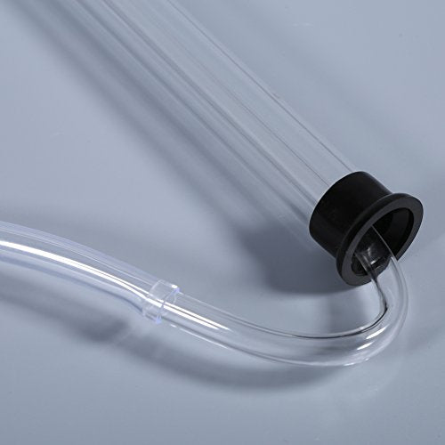 Auto Siphon for Home Brewing 17inch Racking Cane with 4ft Tube for Beer Wine & Cider