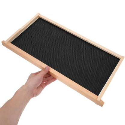 Bee Keeping Frame Holder Made of Pine Wood and Plastic, Versatile Beekeeping Tool for Holding Hive Frames, for General Beekeeping Tasks and Honey Harvesting