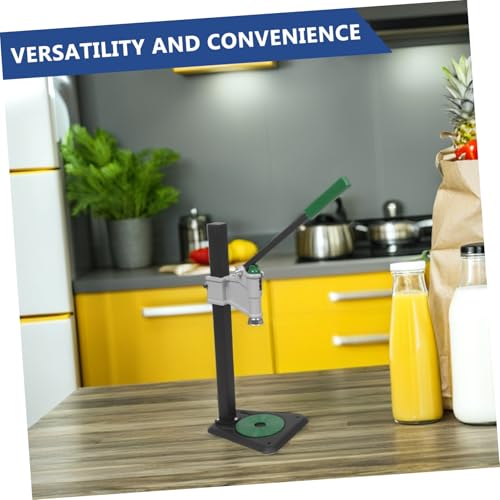Uonlytech Manual Bottle Capper for Beer and Soda Bottles, Desktop Handheld Capping Tool with Removable Design, Suitable for Home Brewing and Carbonated Beverage Packaging