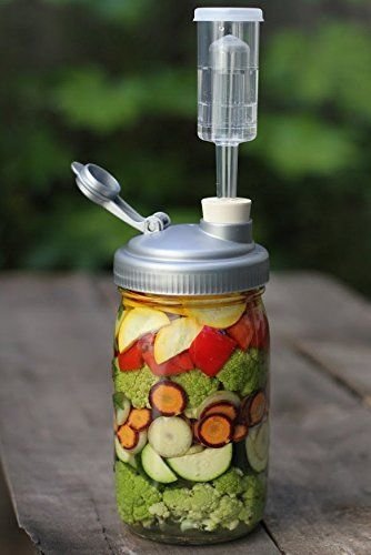 Mason Jar Mold Free Fermenting Kit, Grey, 2 Pack