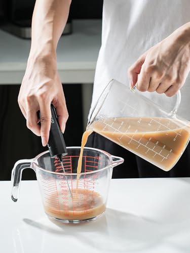 1000ml/4 Cup Measuring Cup,Glass Measuring Cup with Handle,Measuring Pitcher for Kitchen,Baking,Cooking,Restaurant