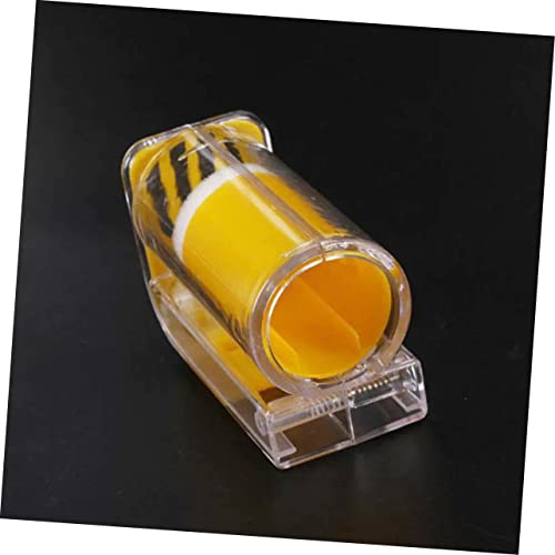 YARNOW Bee Queen Marking Capture Cage Durable Mark Bottle for Beekeepers Safe and Easy Queen Marking Tool Lightweight Beekeeping Equipment Yellow