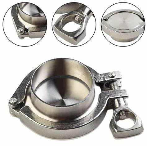Replacement for Beer Keg Still Adapter Kit 2" Tri Clamp, Ferrule, & Gasket for Distilling Column