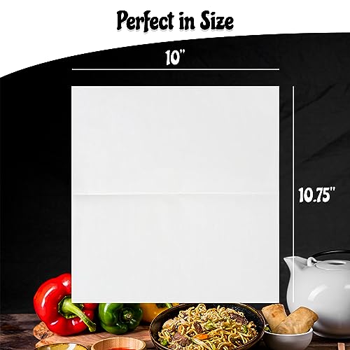 Perfect Stix Gordon choice DeliWaxPaper10-500 Deli Wax Paper, 10" x 10.75", Plain (Pack of 500)