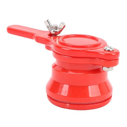 2pcs Honey Gate Leak Proof Honey Extractor Tap Valve with Threaded Tube and O Ring for Beekeeping Equipment Bucket (Red) - color: Red