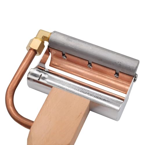Electric Hot Uncapping Knife, Honey Uncapping Cutter Tool with Wooden Insulated Handle, Stainless Steel Body Material, Easy to Conduct Heat and Clean, Keep Higher Honey Yield, for Beekeeping