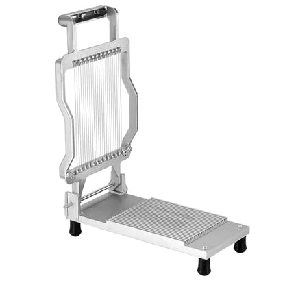 VEVOR Cheese Slicer, Butter Cutter with 0.2" Ultra-Thin Cheeser Butter Cutting Blade, Detachable Cheese Slicer Wire, Aluminum Alloy Commercial Cheese Cutter with 316 Stainless Steel Knife Wire - size: 0.2"