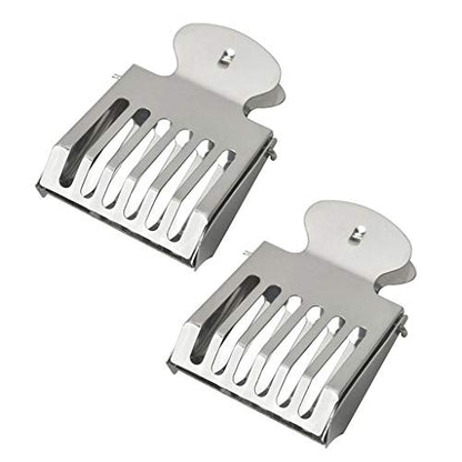 2Pcs Stainless Steel Beekeeping Queen Catcher Cage Marking Clip Beekeeper