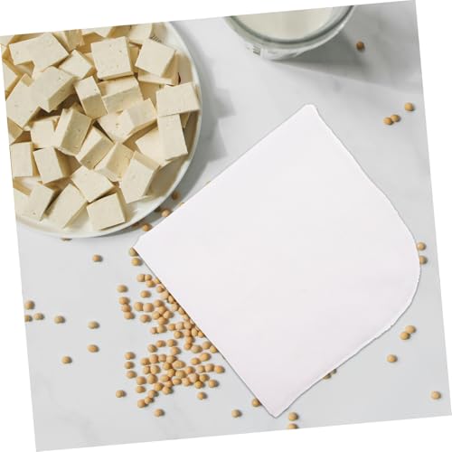6pcs Unbleached Cotton Cheesecloth Hemmed Filter Fabric for Cheese Making Baking Juicing Yogurt Oil Straining and Crafting and Versatile