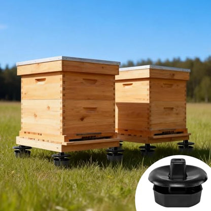 4 Sets/16Pcs Beehive Stands, Ant-Proof Beehive Feet Stands, Plastic Beehive Base for Outdoor Beekeeping Operations