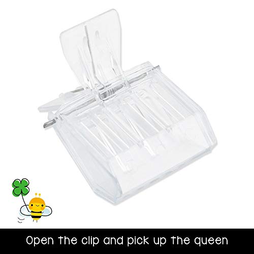 TOPINCN 7PCS A Set of Beekeeping Equipment Kit Bee Sweep Honey Knife Slot Frame Scraper Marker Bottle King Cage Clip Wire Embedding Device Beekeeper Tools