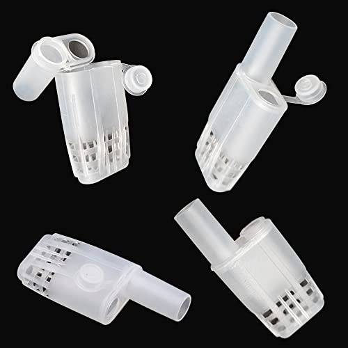 20pcs Queen Bee Cages Plastic Transporting Catcher Non-Grafting Beekeeping Queen Cage Beekeeping Rearing Cup Kit for Indoor Home Outdoor