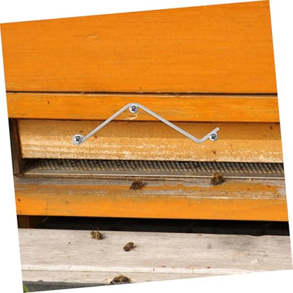 TOYANDONA 10pcs Beehive Frame Spring Clamps Secure Connection Fasteners for Beekeeping Easy Installation Removal Hive Slippage Essential Supplies - size: 15.50X3.50X0.30CM