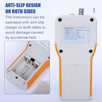 Lab Food PH Meter, Portable Digital Tester Acidity Meter, LCD Display, Temperature Compensation, PH Measurement Range 0.00~14.00, for Skin Food Soil Fruits Meat
