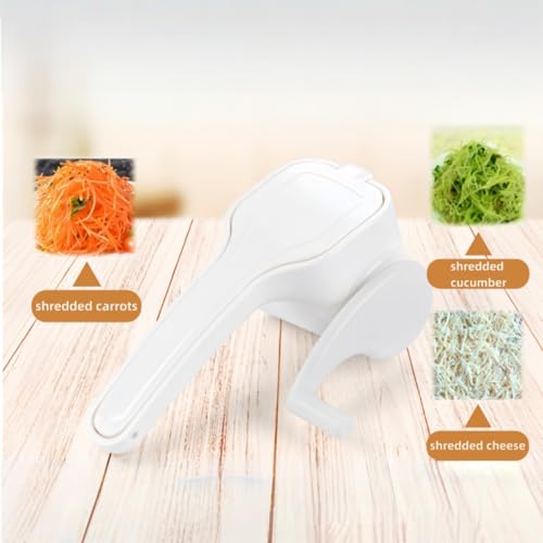 Taoke Hand-Crank Cheese Grater, Manual 304 Stainless Steel Grinder | Cheese Grinder for Cooking & Baking, Manual Cheese Shredder for Parmesan, Cheddar, Chocolate & Vegetables