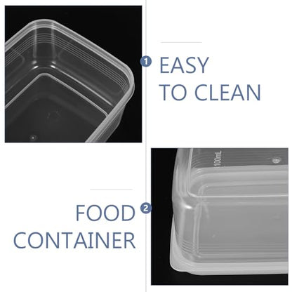 VOSAREA Airtight Food Storage Container with Lid 1100ml Bread and Cheese Preservation Box for Kitchen and Refrigerator Household Fresh-keeping Box