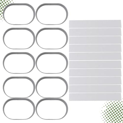 Cabilock Cheese Mold Cake Mould Stainless Steel Baking Tool 110pcs with Easy Demoulding Creative and Environmental Friendly for Professional Cake Shop Baking and Biscuit Making