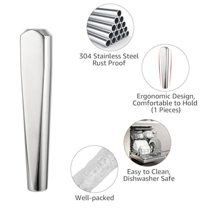 Stainless Steel Keg Tap Handle for Kegerator - Standard 3/8" Thread American Homebrew Beer Faucet - size: -Pack of 1