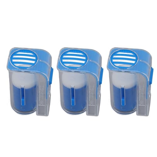 TOPINCN Queen Marking Kit Plastic Queen Bee Marking Cage Queen Marking Marker Bottle One Handed Bee Queen Marker Bottle Beekeeping Tools for Beekeepers(Blue)