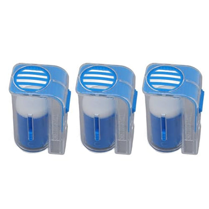 TOPINCN Queen Marking Kit Plastic Queen Bee Marking Cage Queen Marking Marker Bottle One Handed Bee Queen Marker Bottle Beekeeping Tools for Beekeepers(Blue)