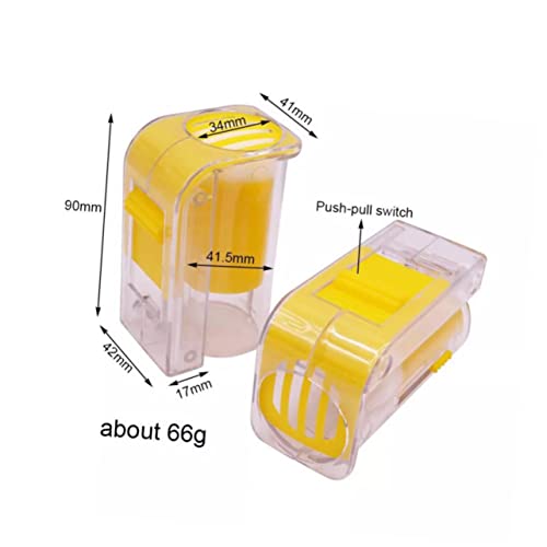 Abaodam Bee Queen Marking Bottle Durable Capture Cage for Easy Queen Marking Lightweight Beekeeping Tool for Efficient Bee Management Equipment Supplies