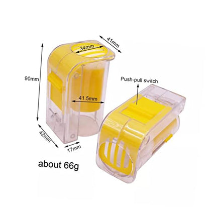 Abaodam Bee Queen Marking Bottle Durable Capture Cage for Easy Queen Marking Lightweight Beekeeping Tool for Efficient Bee Management Equipment Supplies