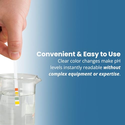 Universal pH Fix Indicator Strips 0-14, Quick and Accurate Result, 100 Bleed-Free Test Strip. Made in Germany. Safe, Easy pH Testing for Laboratory, Industrial, Professional, & Beginner Use