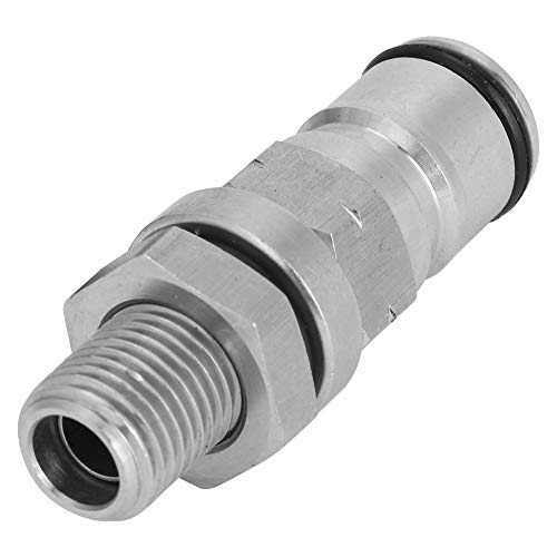 AUNMAS Gas Ball Lock Post, 304 Stainless Ball Lock Adapter, Keg Posts Parts with Pressure Relief Valve for HomeBrew Accessory