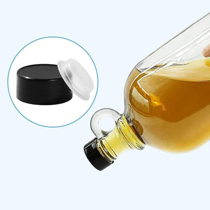 0.5 Gallon Transparent,Glass Jar with Lid - color: 0.5 Gallon Transparent