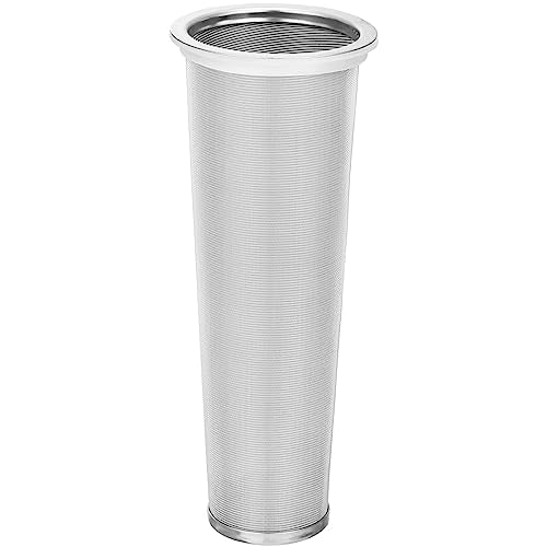 Cold Brew Coffee Filter for 64 OZ Wide Mouth Mason Jar, 304 Stainless Steel Strainer with Seal Ring for Iced Drinks, Sun Tea Infuser and Cold Brew Coffee Maker - size: 64oz mason jar filter without lid